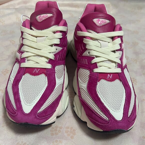 New Balance 9060 Purple Women's Sneakers - Picture 3 of 7